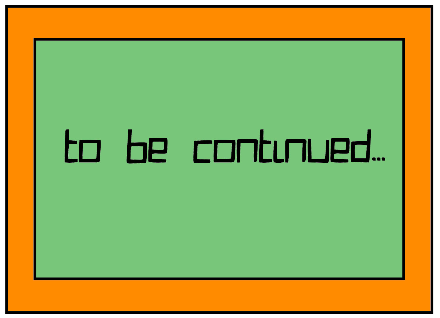 Volume One Final Page